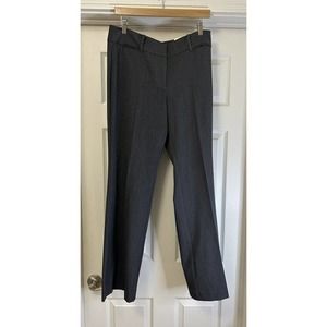 NWT Loft Curvy Fit Dress Trouser Medium Gray Office Work Pants Women’s Size 8